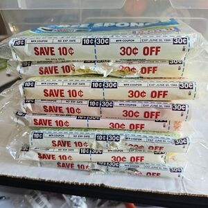 ​Vintage 1988 O-Cel-O Sponges Lot of 8 NEW Clorox 80s Kitchen Movie Prop NOS